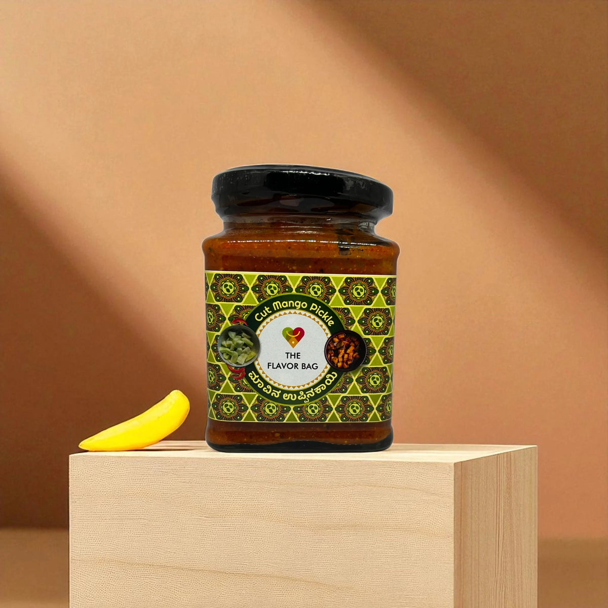 Cut Mango Pickle | Authentic South Indian | 250g | The Flavor Bag
